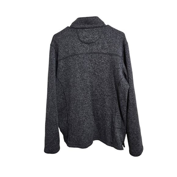 Woolrich Mens Gray Half-Zip Pullover Jacket. Size Large. - Picture 4 of 6